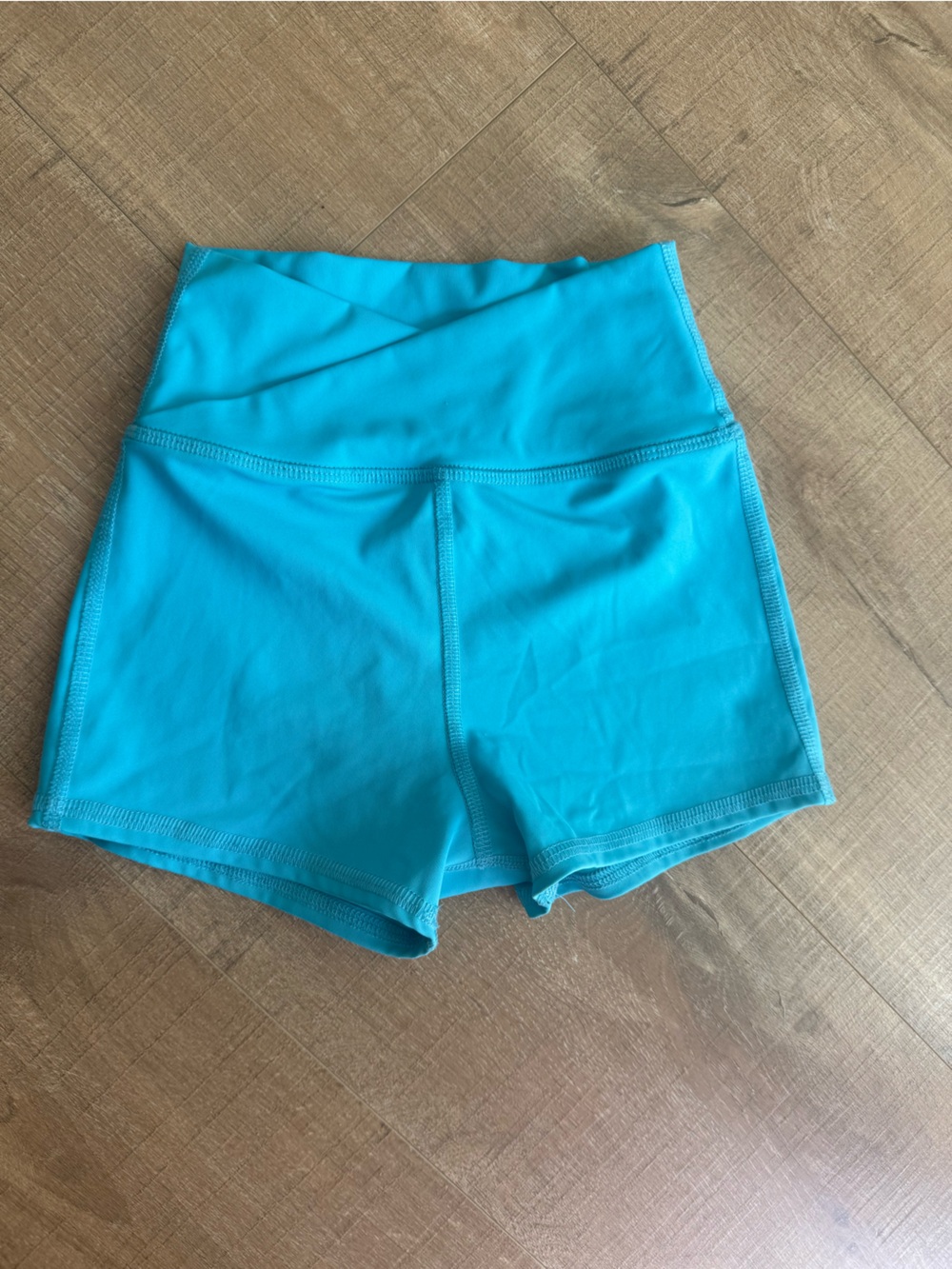 Tiger Friday child xl Turquoise Athletic dancewear Shorts